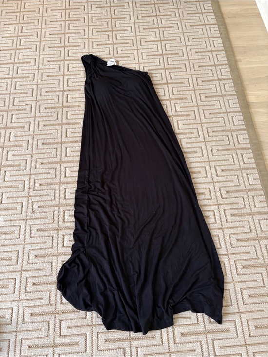 Soma Dresses & Skirts - Soma Black One-Shoulder Maxi Dress